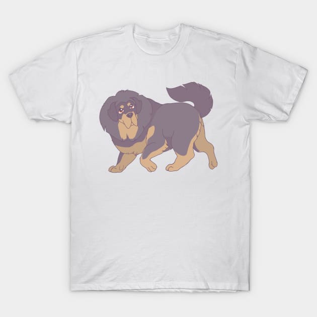 Tibetan Mastiff T-Shirt by tiffatiel
